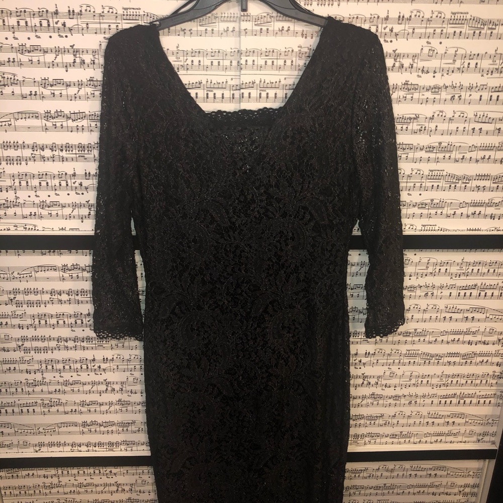 Candies Long Black Dress